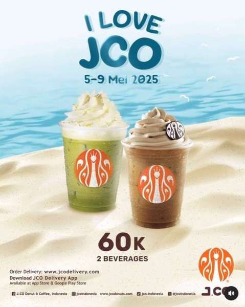 Promo I Love J.CO 5-9 Mei 2025