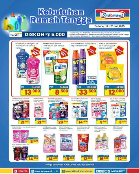 Promo Indomaret Super Hemat Periode 10-23 Juli 2025