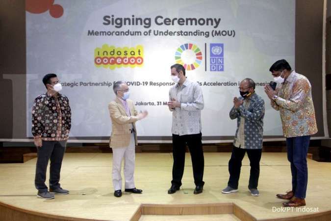 UNDP Gandeng Indosat Ooredoo untuk Dukung Penanggulangan Covid-19 dan Percepatan SDGs di Indonesia