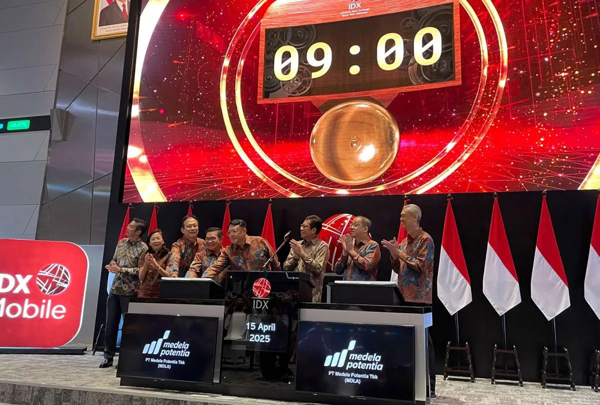 Medela Potentia (MDLA) Resmi Melantai di Bursa, Harga Sahamnya Naik 0,53%