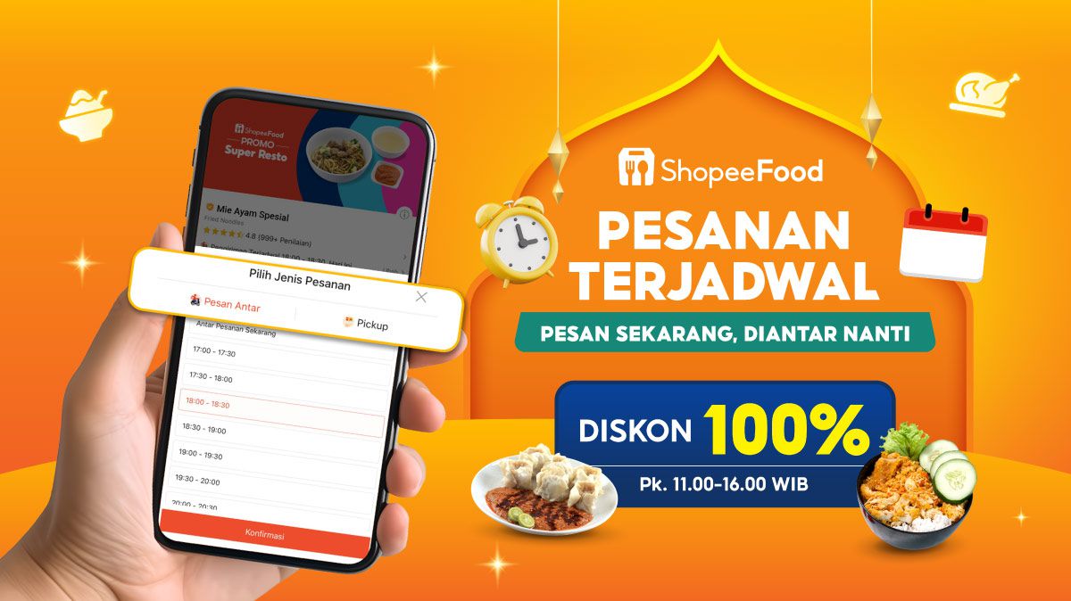 Kontan - Kilas Online. Sambut Bulan Ramadan 2025, ShopeeFood Hadirkan Diskon Kuliner Ramadan