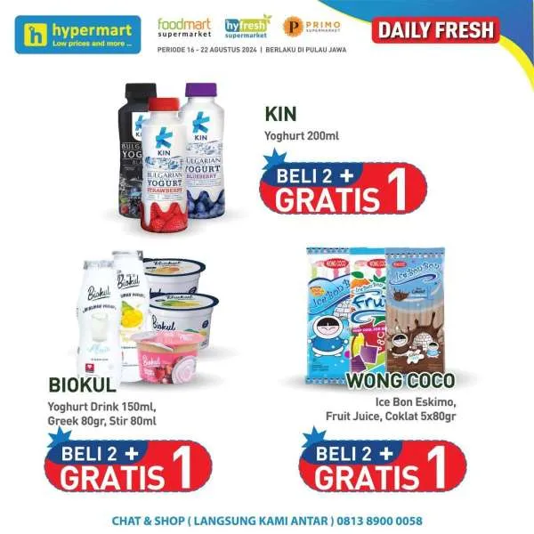 Promo JSM Hypermart Hyper Diskon Weekend Periode 16-19 Agustus 2024