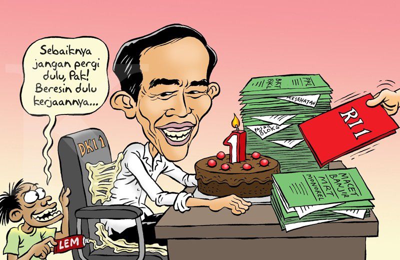 PR Gubernur DKI Masih Bejibun