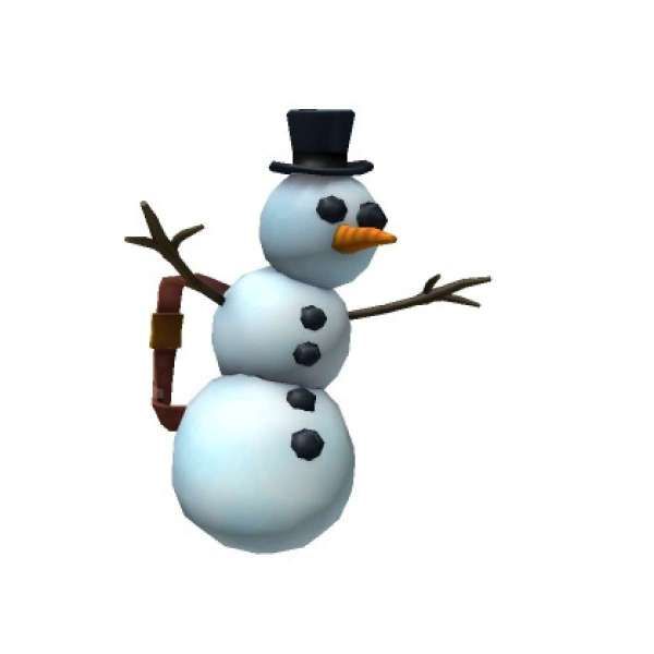 Holiday Snowman Backpack - Roblox