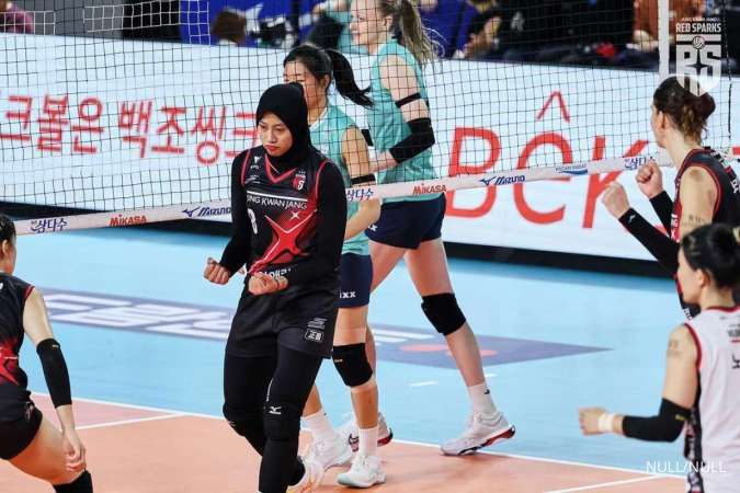 Link Live Streaming Red Spark vs Pink Spiders di Liga Voli Korea Selatan Wanita