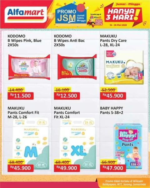 Promo JSM Alfamart Periode 16-18 Mei 2025