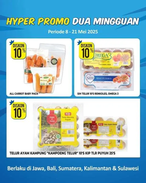 Promo Hypermart Dua Mingguan Periode 8-21 Mei 2025
