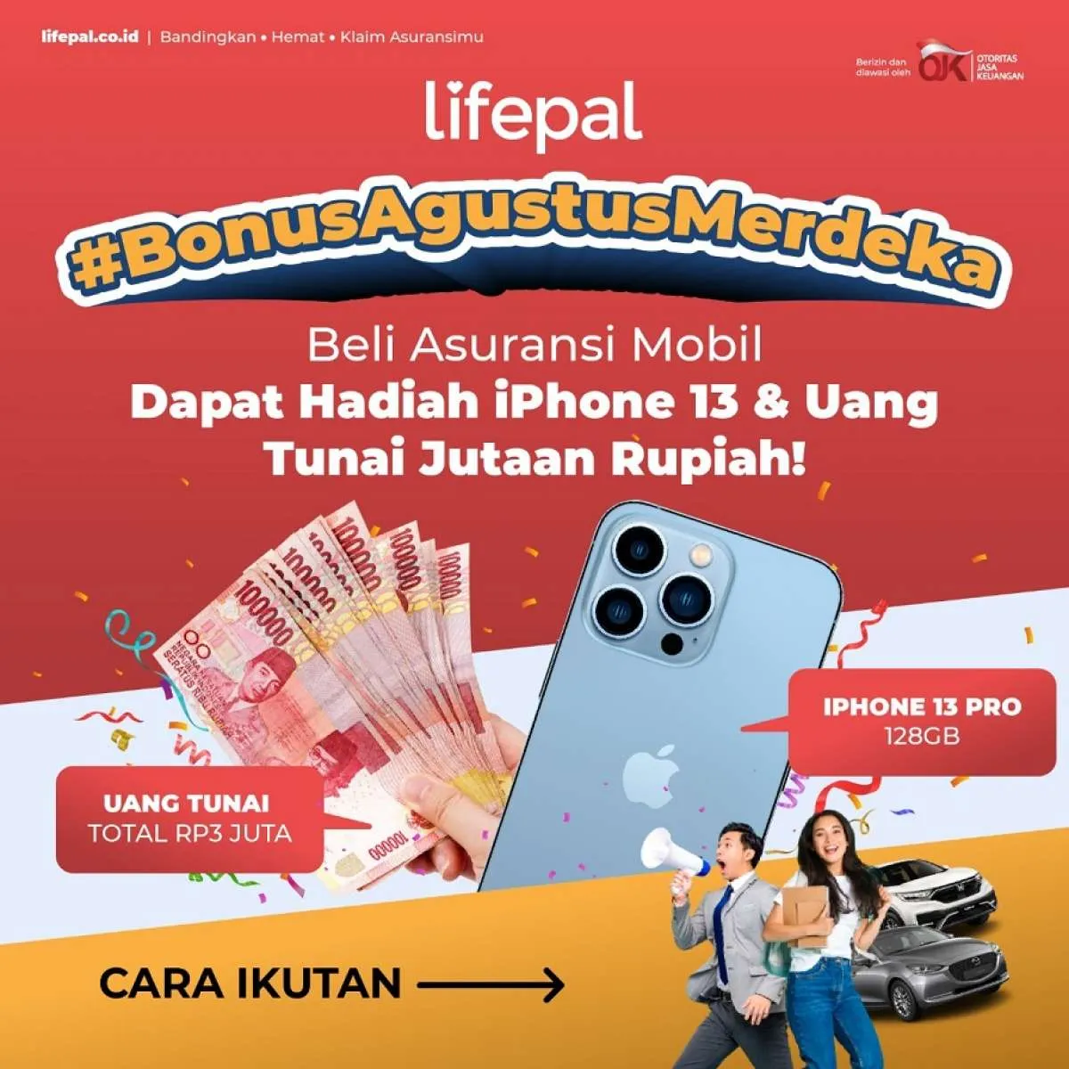 Lifepal Meriahkan Bulan Kemerdekaan melalui Program Giveaway Bonus Agustus Merdeka