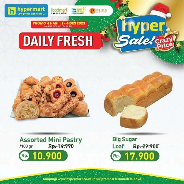 Promo JSM Hypermart Hyper Diskon Weekend Periode 1-4 Desember 2023