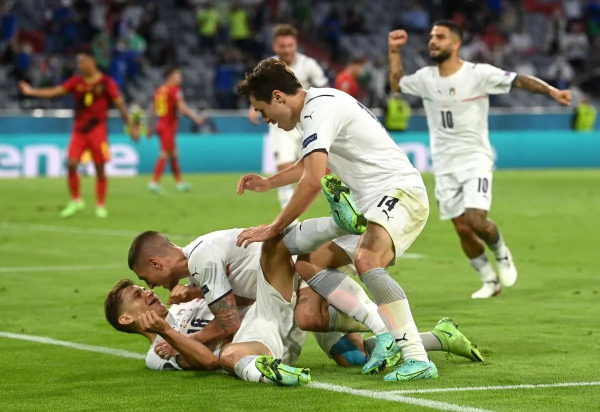 Hasil Euro 2020 Belgia vs Italia: Tekuk Setan Merah 1-2, Gli Azzurri ke semifinal