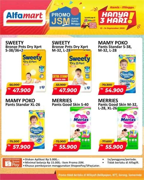 Promo JSM Alfamart Periode 12-14 September 2025