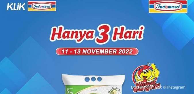 Katalog Promo JSM Indomaret 11-13 November 2022, Potongan Harga Selama 3 Hari