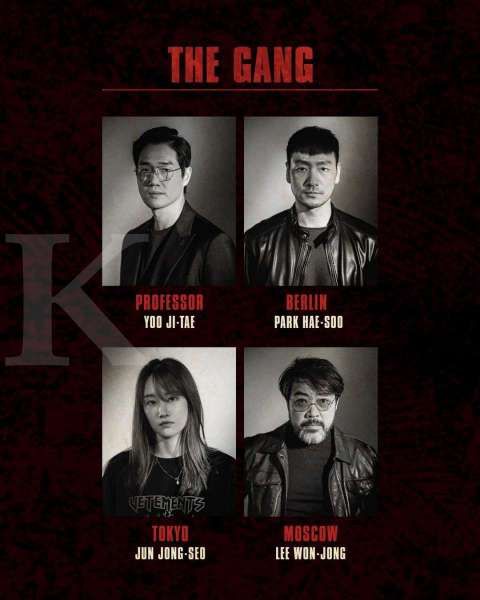 Drama Korea adaptasi Money Heist