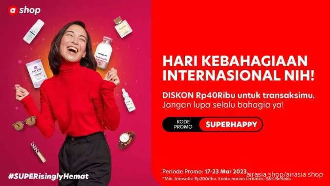 4 Inspirasi Self-Reward dari AiraAsia Shop, Simak yuk