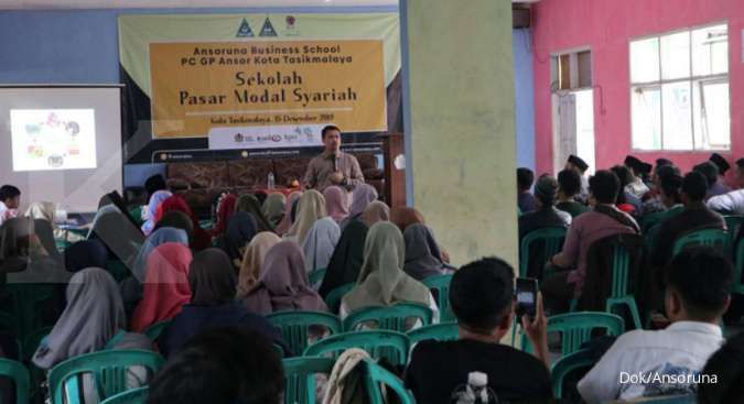 Ansoruna gelar sekolah pasar modal syariah di Taksimalaya