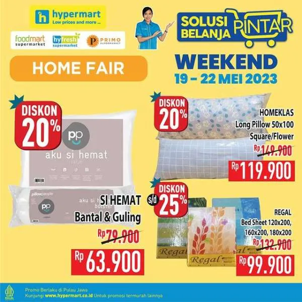 Promo Hypermart Hyper Diskon Weekend Periode 19-22 Mei 2023