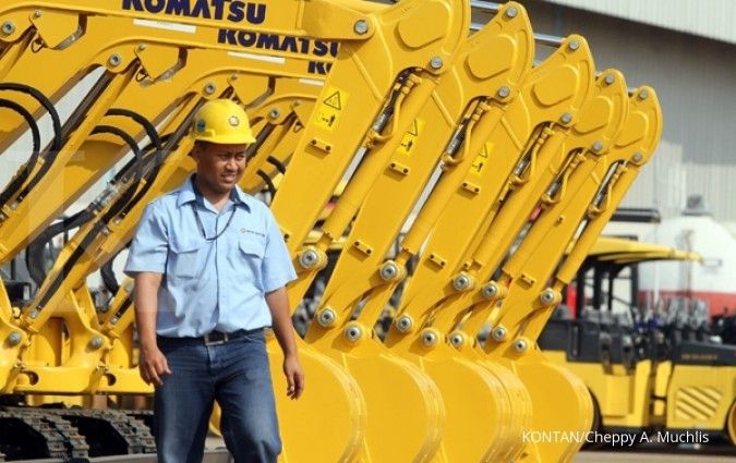 Penjualan Komatsu diprediksi capai 3.300 unit
