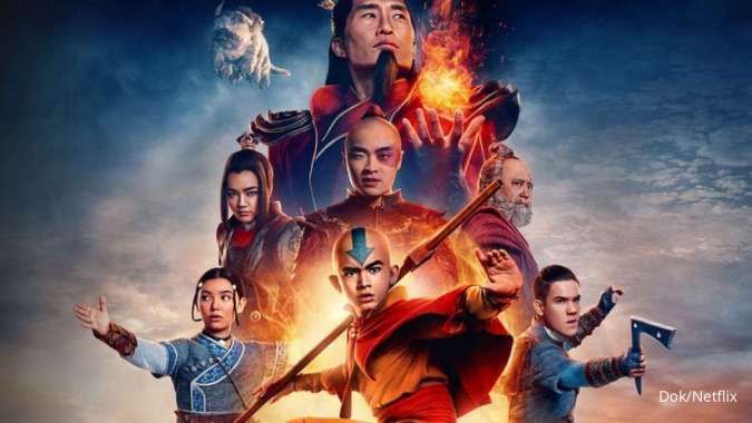 Avatar: The Last Airbender Teratas, Berikut Daftar Top Series Netflix Hari Ini (26/2)