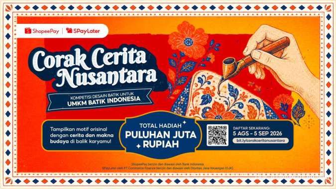 Dukung UMKM, ShopeePay dan SPayLater Gelar Kompetisi Desain Batik Nasional