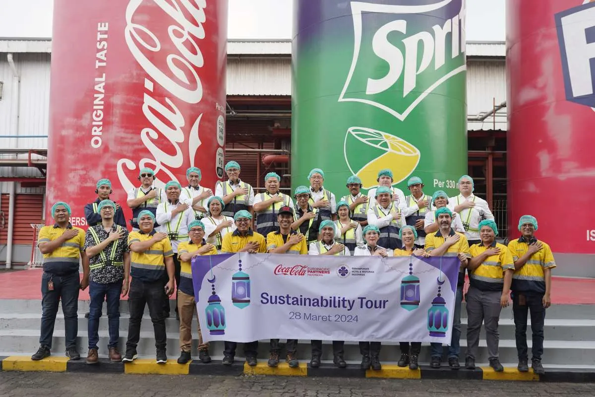 CCEP Indonesia Menyambut Kunjungan PHRI dalam Misi Keberlanjutan