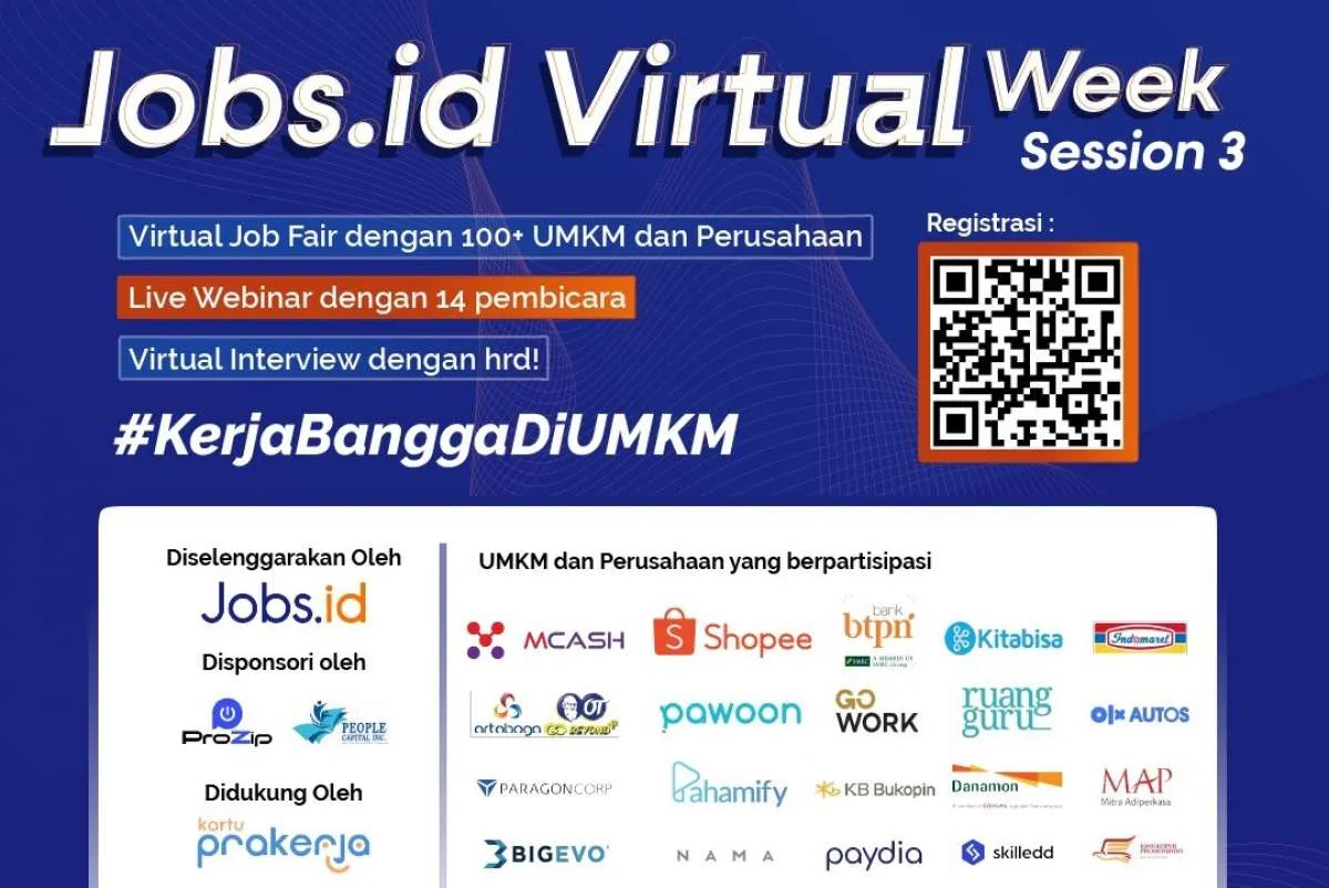 Yuk ikuti pameran Jobs.id, ada ratusan peluang karir