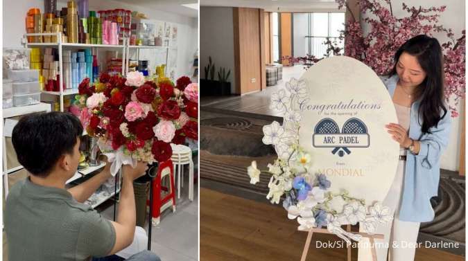 Cuan Terukir Indah di Papan Bunga