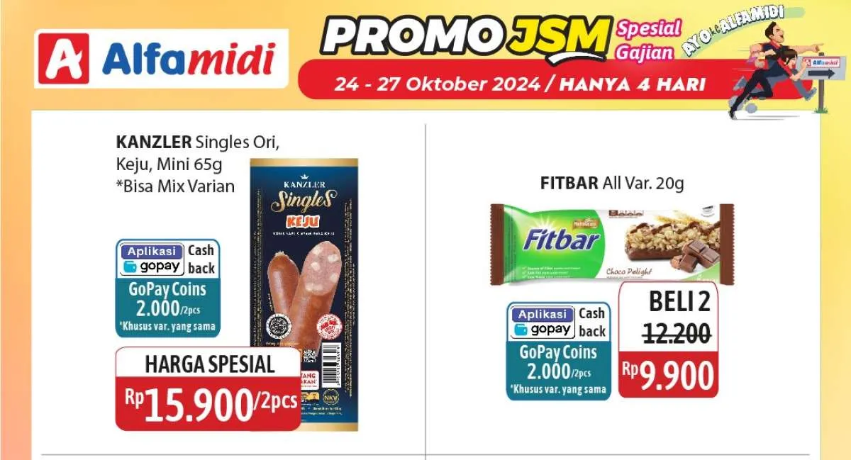 Promo JSM Alfamidi sampai 27 Oktober 2024, 5 Days Croissant Beli 2 Lebih Murah