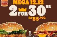 Promo 12.12 di Burger King dan RotiO Hari Ini, Beli 2 Burger Cuma Rp 30.000 Saja