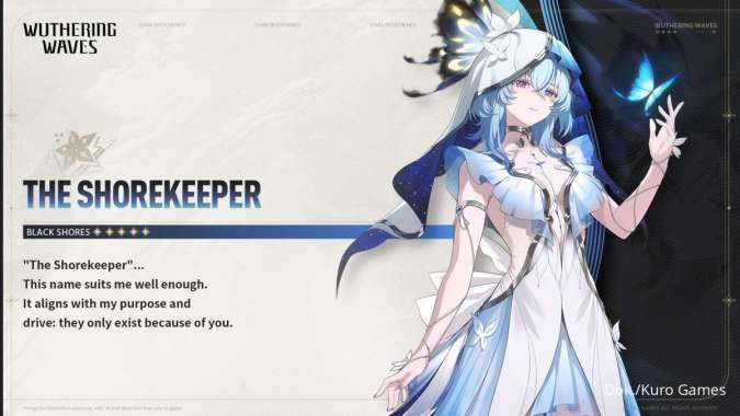 Shorekeeper Wuthering Waves jadi Karakter Bintang 5 Wuthering Waves, Kapan Rilis?