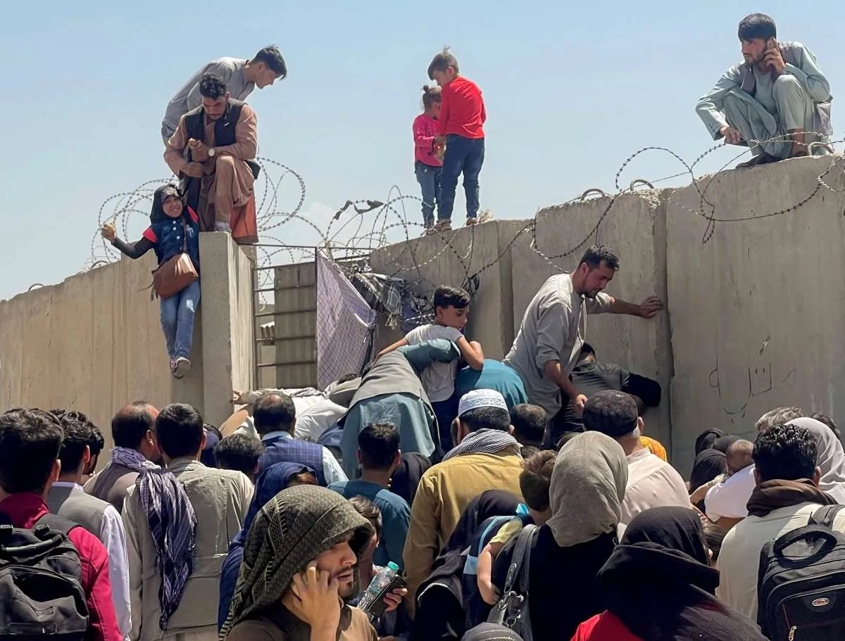 Bandara Kabul Afganistan rusuh, ini yang terjadi 
