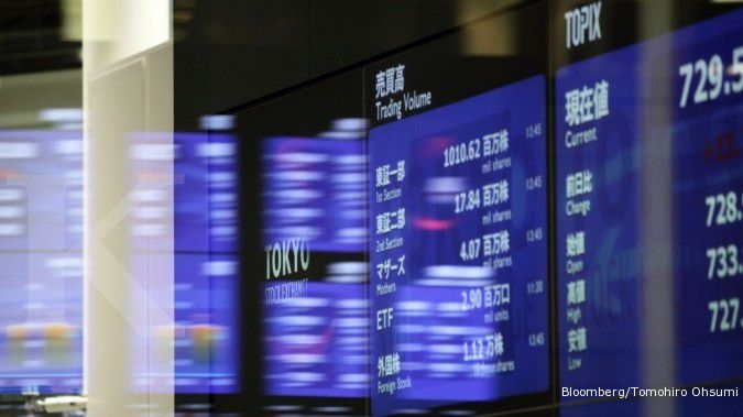 Jelang pertemuan BOJ, aksi jual melanda Nikkei