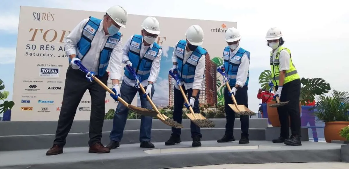 Capai Tahap Topping Off, Intiland (DILD) Optimistis Penuhi Target Apartemen SQ Res