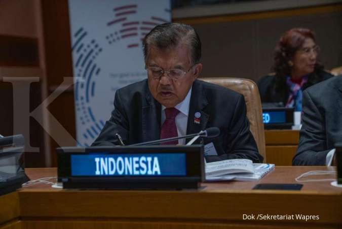 Wapres Jusuf Kalla sampai tiga prioritas untuk selamatkan laut di markas PBB