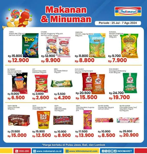 Promo Indomaret Super Hemat Periode 25 Juli-7 Agustus 2024