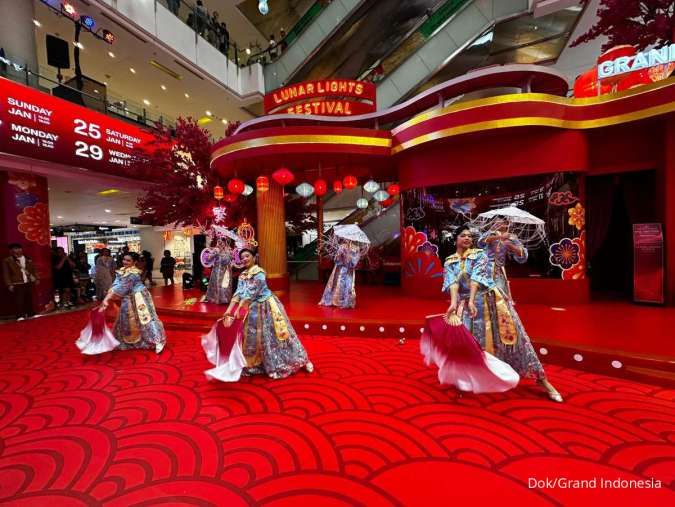 Sambut Imlek, Grand Indonesia Gelar Lunar Lights Festival