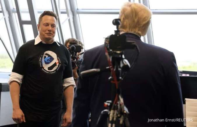 Elon Musk Katakan Obrolannya dengan Trump di X Tertunda Akibat Aksi Peretasan