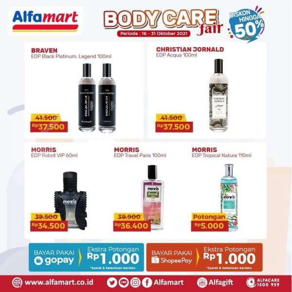 Manfaatkan Promo Alfamart Terbaru Ini untuk Belanja Parfum Diskon hingga 50%