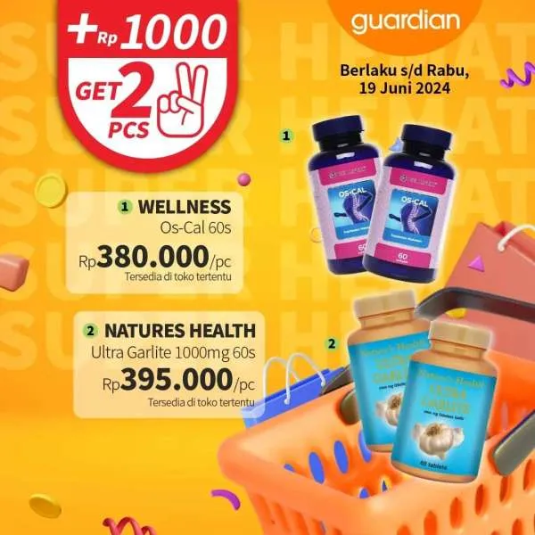 Promo Guardian Super Hemat Periode 6-19 Juni 2024