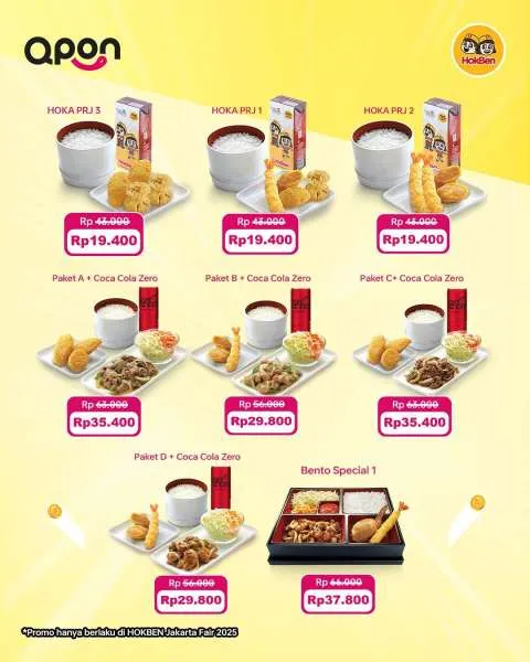 Promo HokBen Jakarta Fair