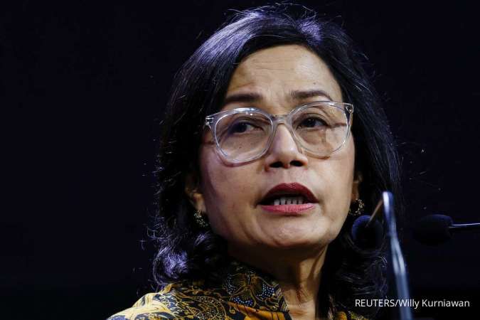 Sri Mulyani Hanya Tersenyum Saat Ditanya Isu Bakal Mundur dari Kabinet Prabowo-Gibran