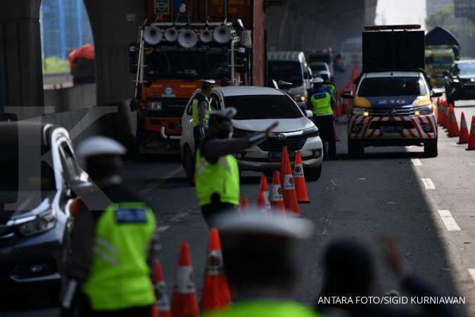 Langgar larangan mudik, 4.003 kendaraan dikeluarkan dari tol