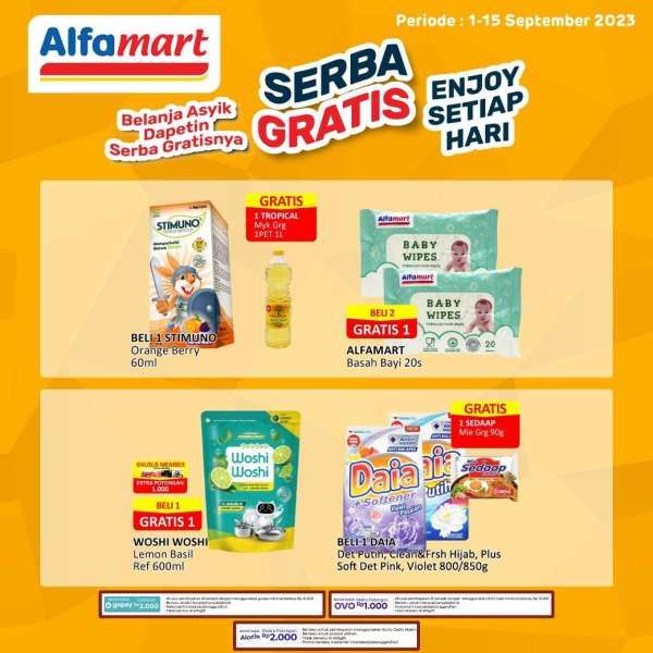 Promo Alfamart Terbaru 1-15 September 2023