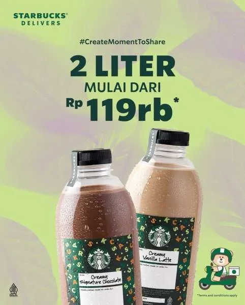 Promo Starbucks 2 Liter Kopi Hemat