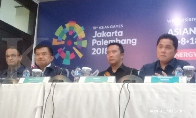 Pelemahan rupiah pengaruhi anggaran Asian Games 2018