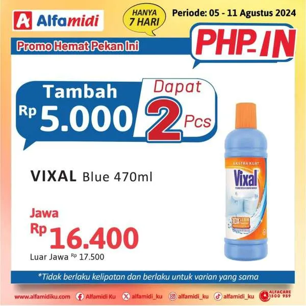 Promo Alfamidi Hanya 7 Hari Periode 5-11 Agustus 2024