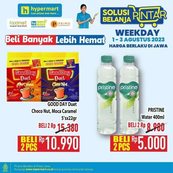 Promo Hypermart Beli Banyak Lebih Hemat Periode 1-3 Agustus 2023