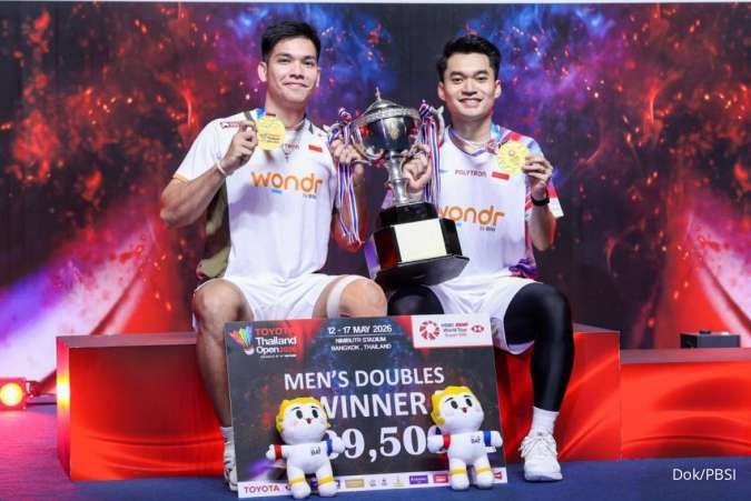 Hasil Thailand Open 2026: Comeback Sempurna, Leo/Daniel Juara!
