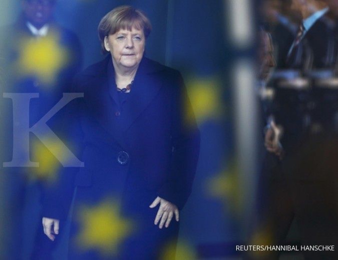 Polling: Separuh warga Jerman menolak Merkel 