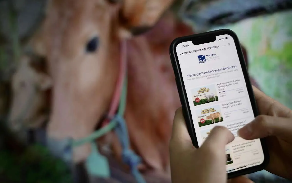 Bank Mandiri dan MAI Luncurkan Fitur Kurban di Livin’ Sukha kepada Nasabah
