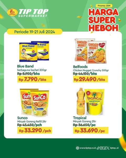 Promo JSM Tip Top 19-21 Juli 2024